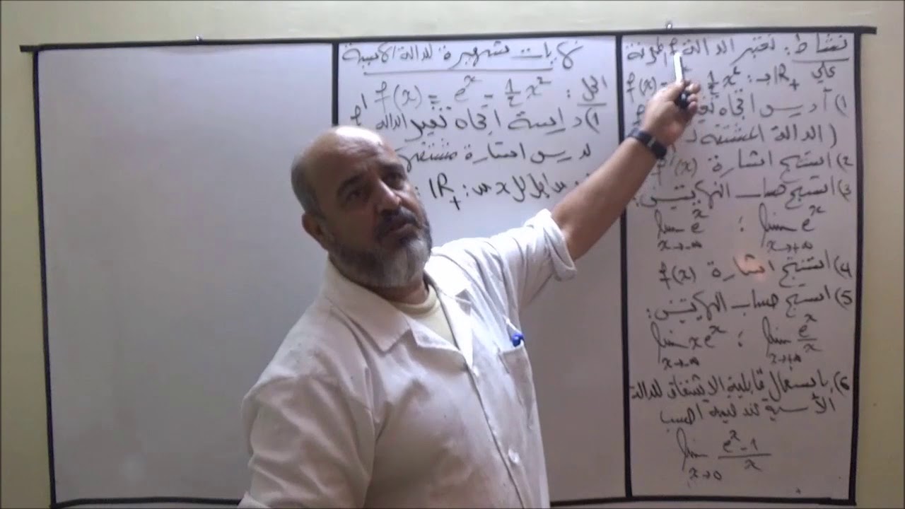 نهايات شهيرة للدالة الأسية النيبرية