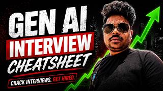 How I Cracked Gen AI Interviews (Complete Guide + Cheatsheet)