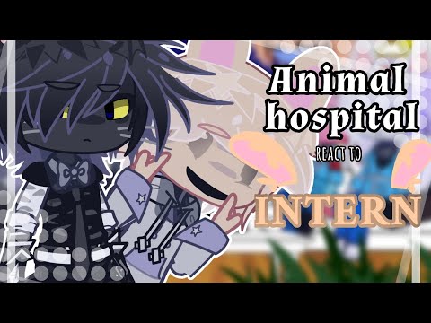 (2× speed ) || Animal hospital react to Intern || Anomaly intern au || gacha club || lazy ||