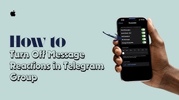 How to Turn Off Message Reactions in Telegram Group
