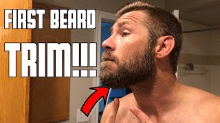 First Trim for Your First Beard | Even Growth Matters!!!