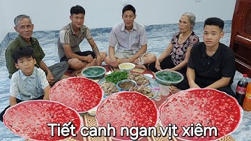 Cách Hãm Tiết Canh Vịt Xiêm Bằng Chanh.Đông Hơn Thạch. Bữa Cơm Gia Đình | Biển Nguyễn Ngọc.