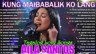 Aila Santos Tagalog Love Song | Aila Santos Cover Slow Rock Love Song | Minamahal Kita, Never Mind