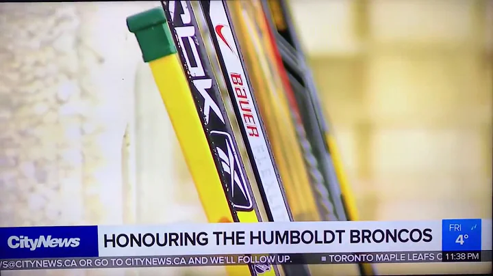 Honouring The Humboldt Broncos At The Baitul Islam...