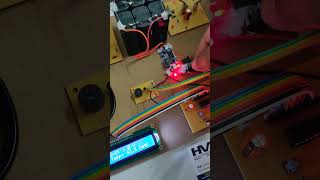 HVS-3342. Cooling of solar panel by peltier Effect.#cooling effect by peltier #ds18b20 sensor#LCD