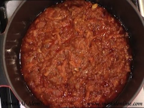 صلصة الطماطم - مطبخ منال العالم