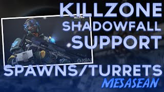 Killzone Shadow Fall Multiplayer-Beginners. Spawn Beacons & Turrets. Classic Warzone Game Play.