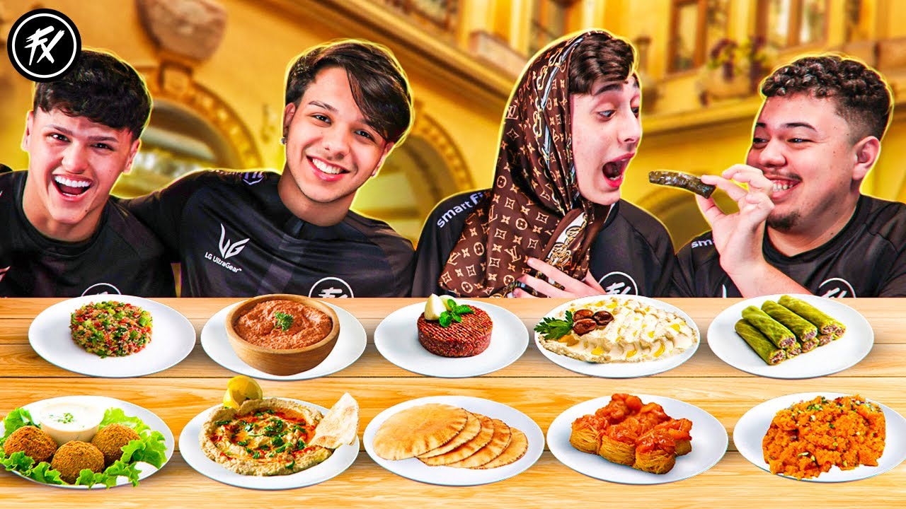 PROVANDO AS COMIDAS MAIS ESTRANHAS DA ÁRABIA! 🧆