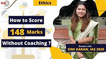 How to Score 148 Marks Without Coaching | Simi Karan IAS 2020| Ethics Session | theIAShub | MK Yadav