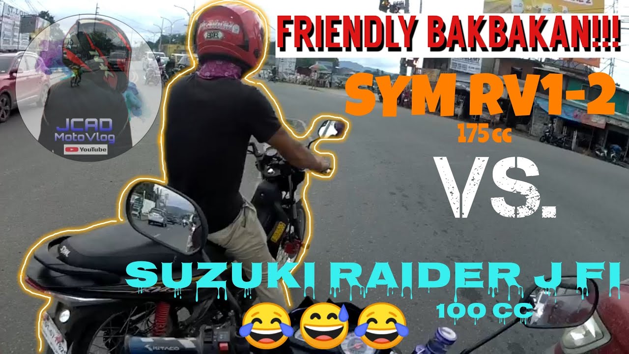 Raider J 115 Fi vs. SYM RV1-2 - YouTube