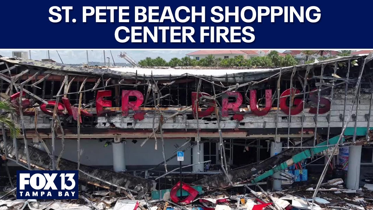 Fire heavily damages St. Pete Beach shopping center