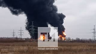Пожар на нефтебазе в Белгороде произошел вследствие авиаудара