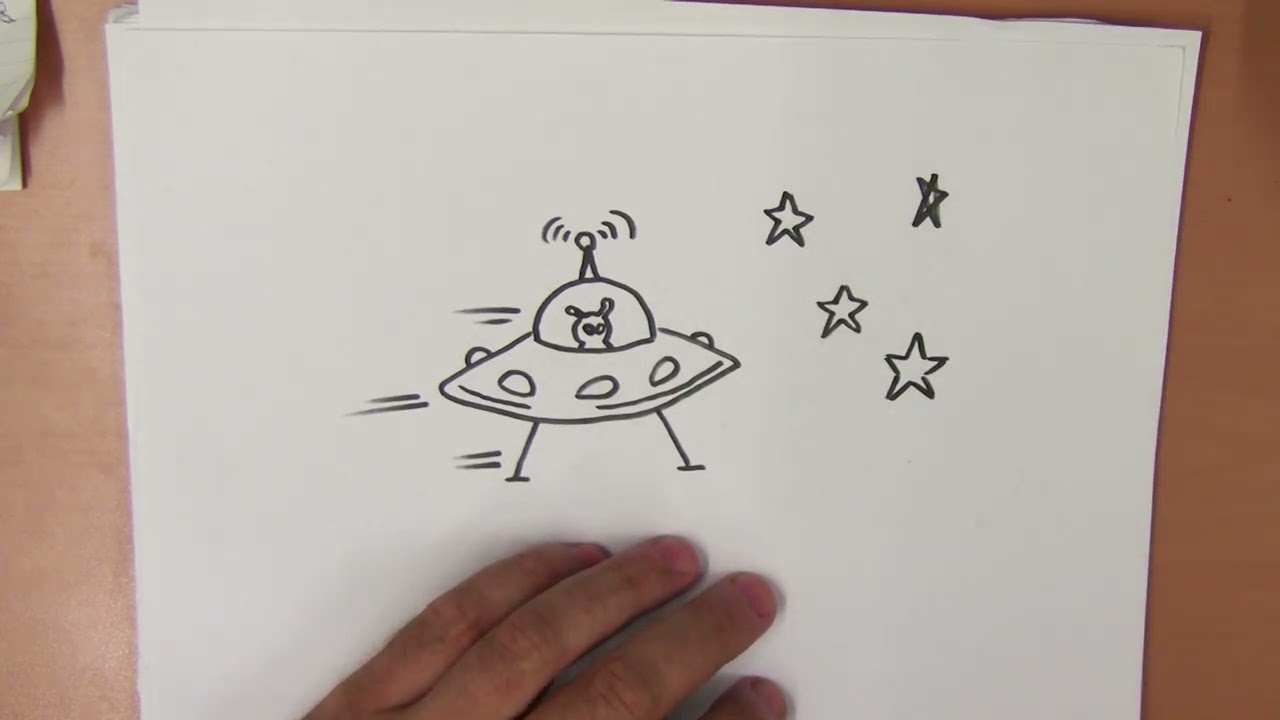 2 juli - UFO dag - Hoe teken ik een UFO?