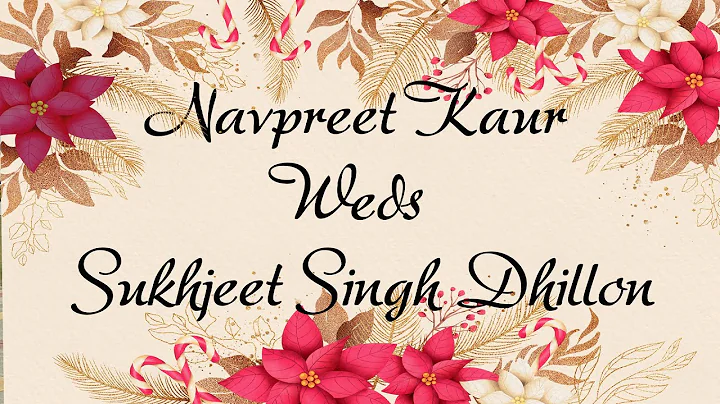 Wedding Ceremony ||  Navpreet Kaur Weds Sukhjeet S...