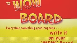 Boost Your Childs Self-Esteem With The Wow Board - A Stickerreward Chart With A Difference