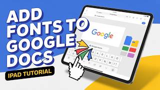 How to Add Fonts to Google Docs on iPad