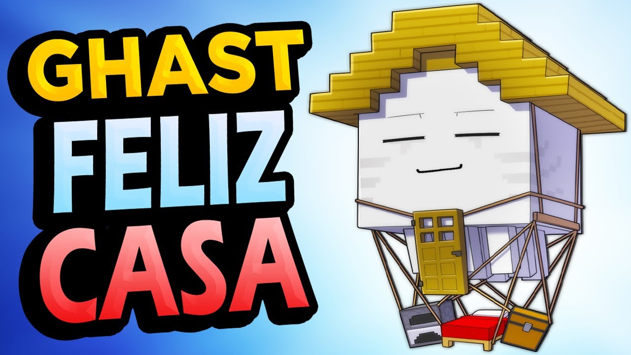 Amarré al GHAST y Encontré los MEJORES TRUCOS!