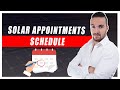 How to Schedule Solar Appointments Like a Pro | Step-by-Step