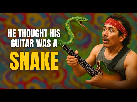 When Carlos Santana Thought His Guitar Was a Snake