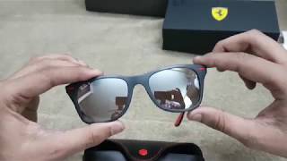 This is a unboxing video of rayban | ferrari sunglass(0rb4194m ).
sunglass made from liteforce frame. lens colour silver and comes with
polarised ...