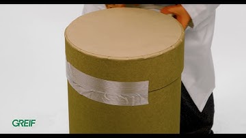 How to Close A Taped Fibre Drum | Greif Closing Instructions