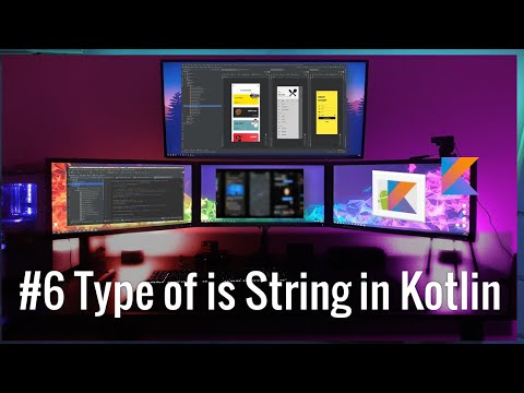 #6 String and Type of String in kotlin with Example.