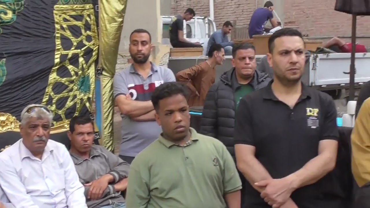 العصر من عزاء الحاج مصطفى غنيم/ كتامة بسيون غربية/ تصوير سمير البرى