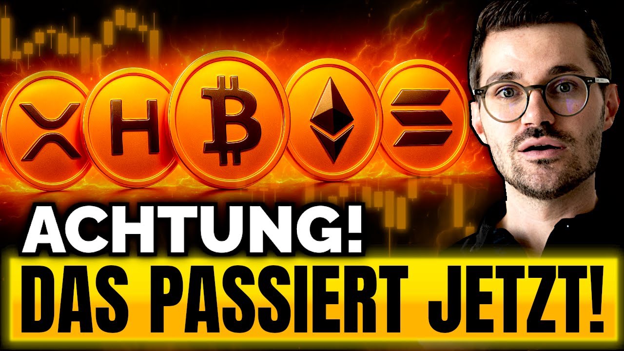Krypto: DIESE Riesen-Chance MUSST du nutzen! (Bitcoin, Ethereum, Solana & XRP)