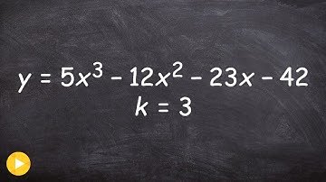 How to use the remainder and factor theorem for polynomials
