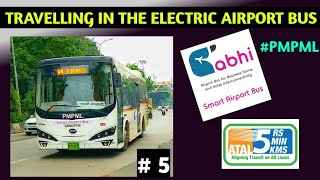 PMPML VLOG 5 - TRAVELLING IN THE SMART AIRPORT BUS #ABHI #ATAL