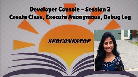 Salesforce developer Console Session 2