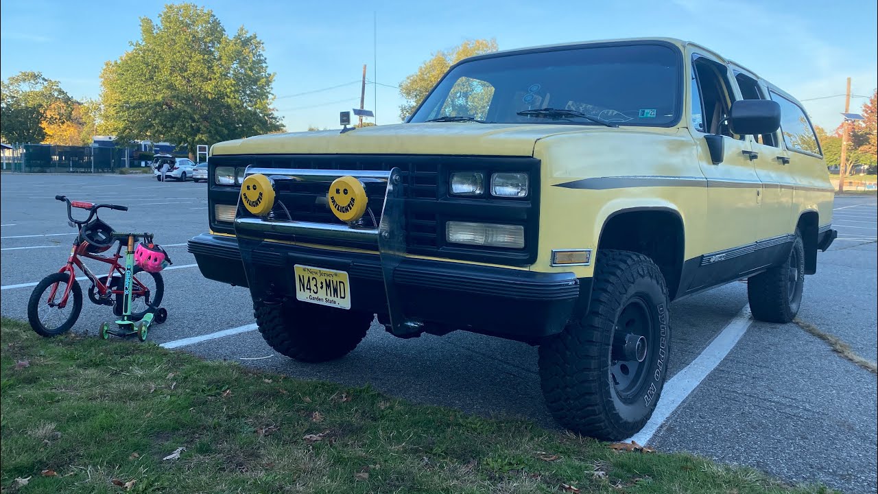 1989 SUBURBAN 4x4 Part 5 Push Bumper, Grill Guard/Brush Guard YouTube