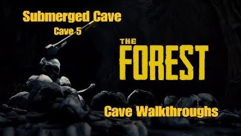 The Forest | Cave Walkthrough [Submerged Cave] [Cave 5] [PS4 Patch 1.08]
