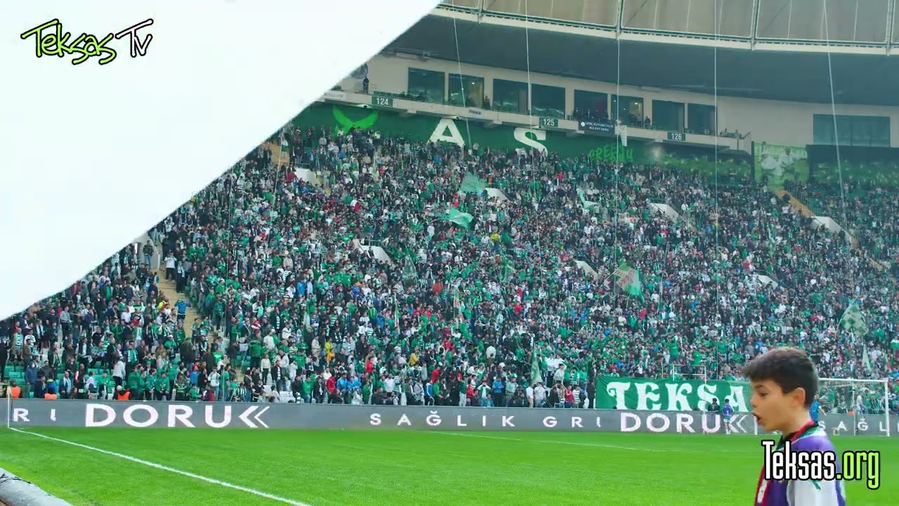 Bursasporumuz - Velimeşe Tribün Görüntüleri 4K