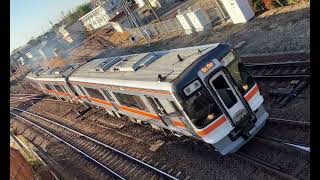 キハ75形(3207+1203+1303)「普通 多治見」美濃太田駅 発車