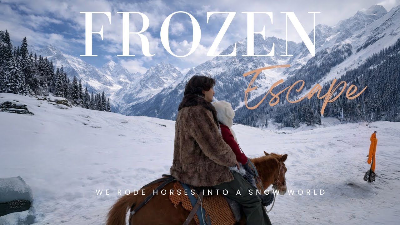 You can’t ignore this view | Lost in a Frozen World.      #viralshortvideo #vlogger 