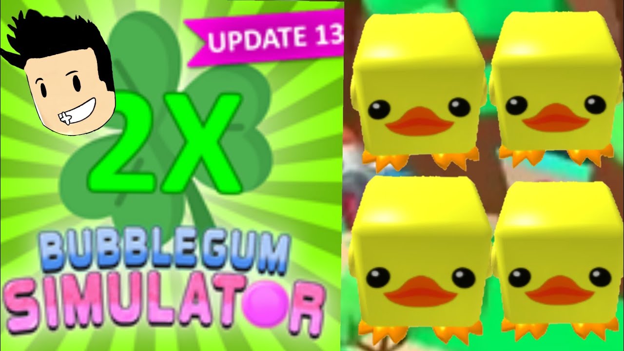 UPDATE 13! Bubble Gum Simulator Toy Land, 4 Ducky's