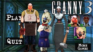 Granny 3 Is Evil Nun, Ice Scream And Mr. Meat Keplerians Universe