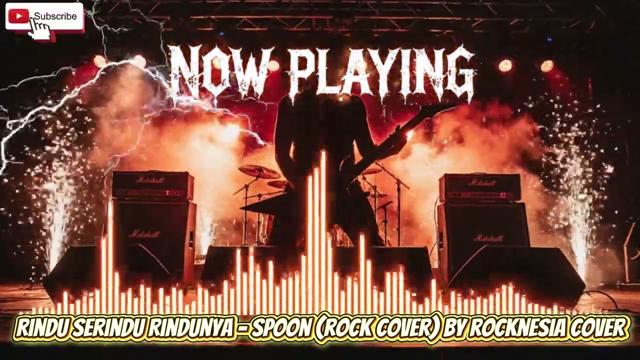 Rindu Serindu Rindunya - Spoon (rock Cover) by rocknesia cover