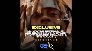 Lil Wayne reveals he and Drake have a stash of unreleased collabs in the vault 👀