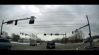 Driving around Springfield in Ohio