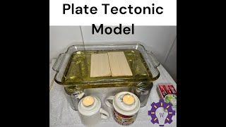 Plate Tectonic Model Demonstrating the Role of Convection Currents in Plate Motion Profile