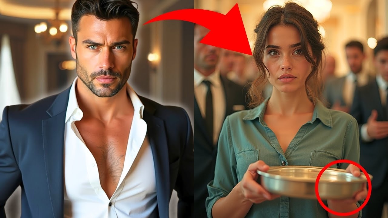 La HUMILDE mesera apareció EMBARAZADA… Todos la señalaron, menos el MILLONARIO que pidió su mano