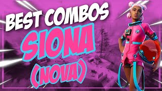 Best Chapter 2 Combos | Siona (Nova) | Fortnite Skin Review