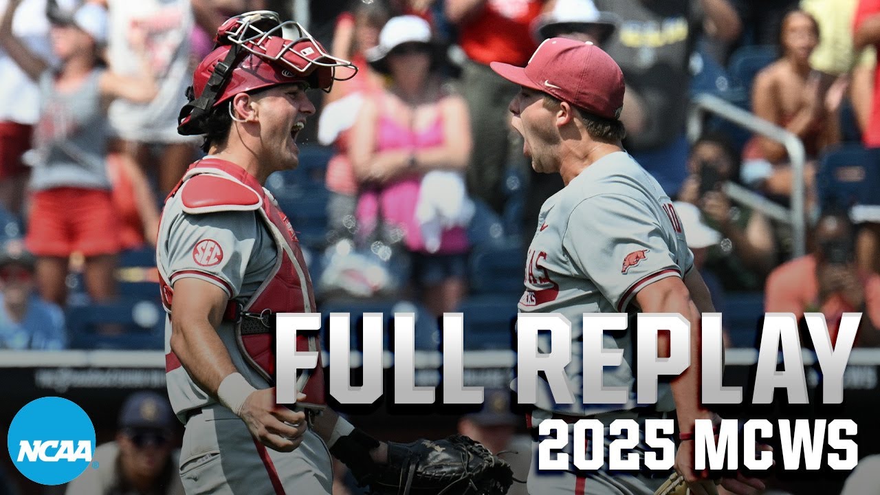 Arkansas vs. Murray State: NO-HITTER in 2025 Men's College World Series | FULL REPLAY