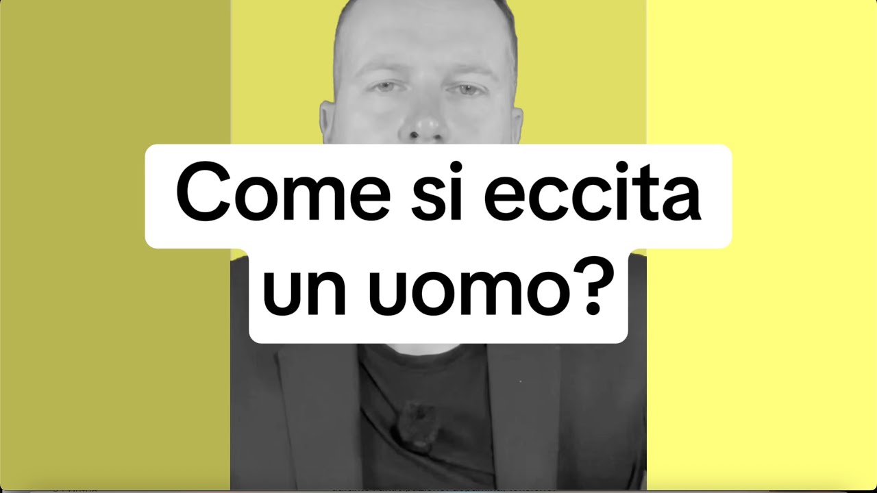 Perché un uomo si eccita più con l’idea che con il gesto?