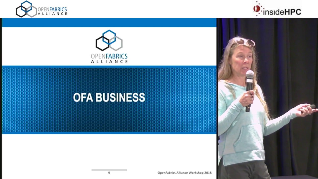 Welcome to the 2018 OpenFabrics Workshop - YouTube