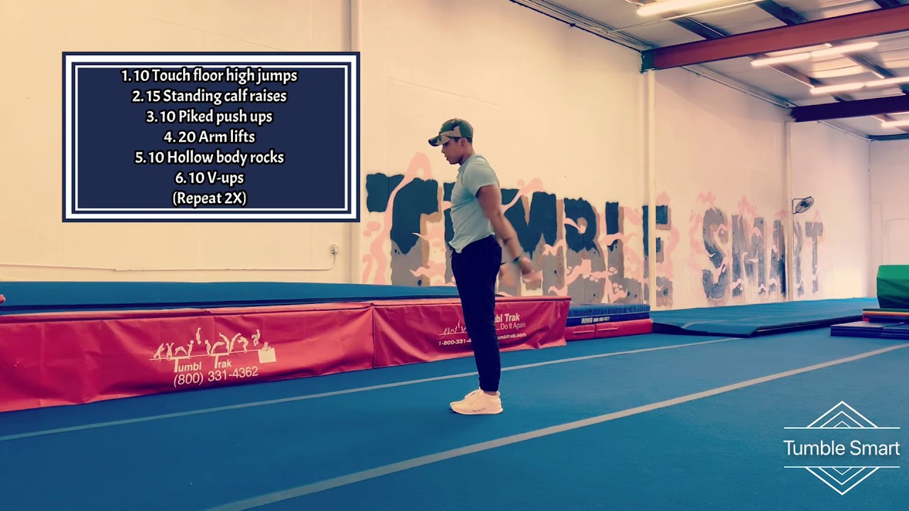 Strength and conditioning tumbling drills - YouTube