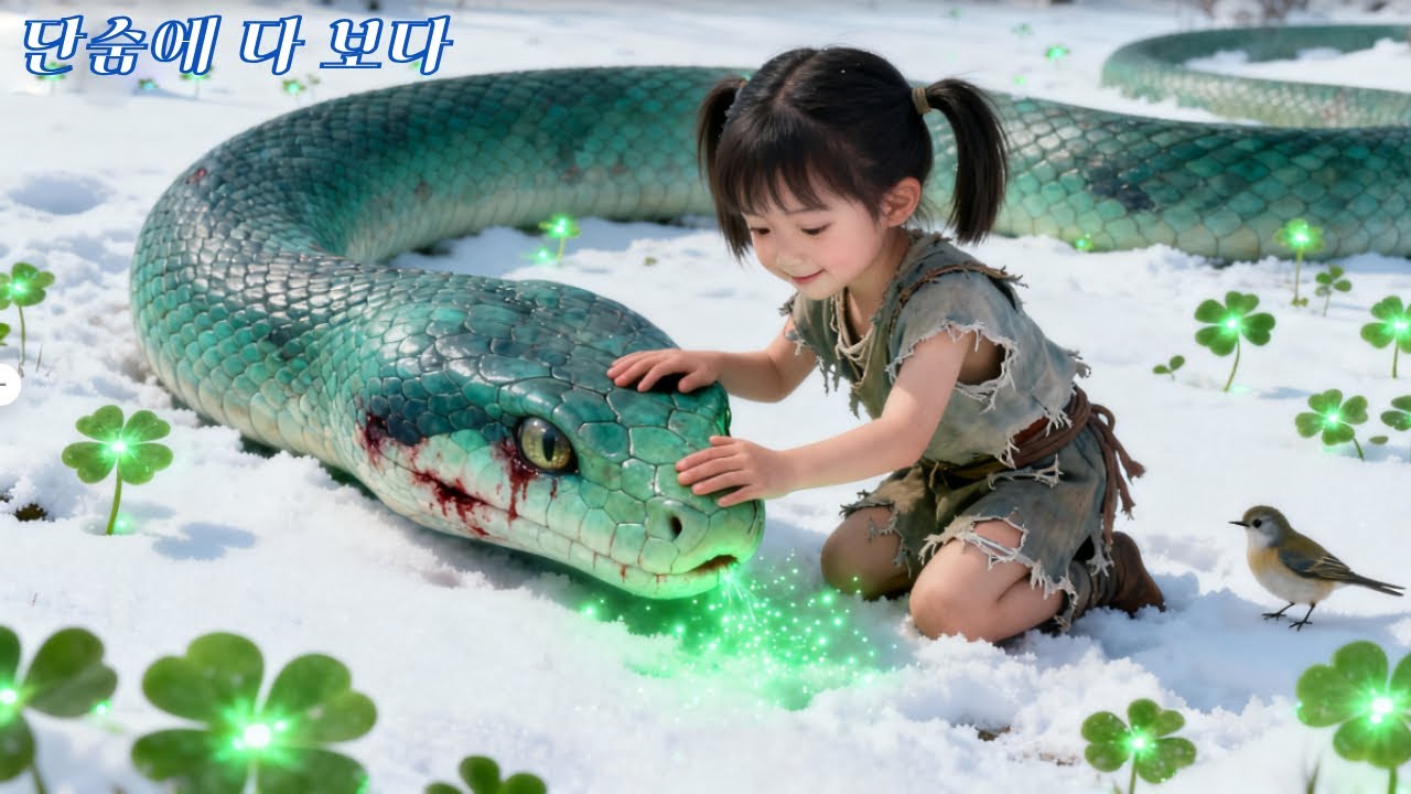 고아 소녀가 우연히 뱀 한 마리를 구했다! 그는 세계 최고 부자로 변해 그녀에게 은혜를 갚으러 오고 결혼까지 하려 한다!