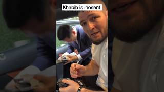 khabib is thinking about people #khabib #mma